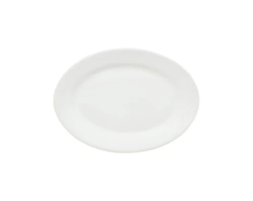RIM OVAL DISH 01230 WHITE 630x500