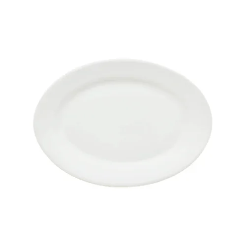 RIM OVAL DISH 01230 WHITE 630x500
