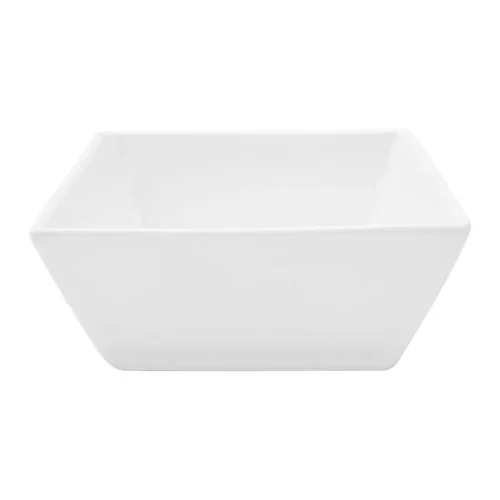 SQUARE BOWL 45640 WHITE 630x500