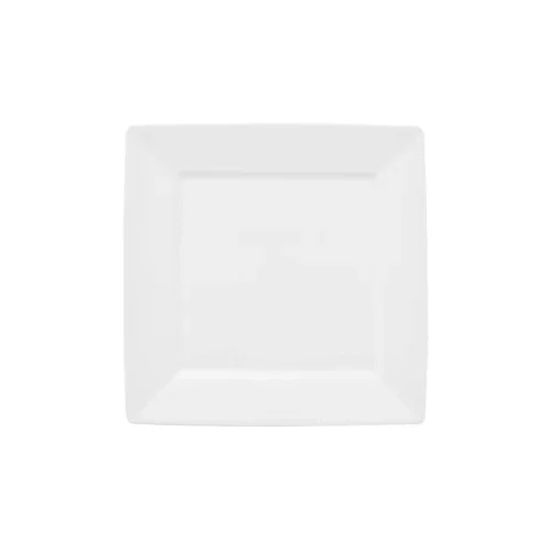 SQUARE PLATE 45810 WHITE 630x500